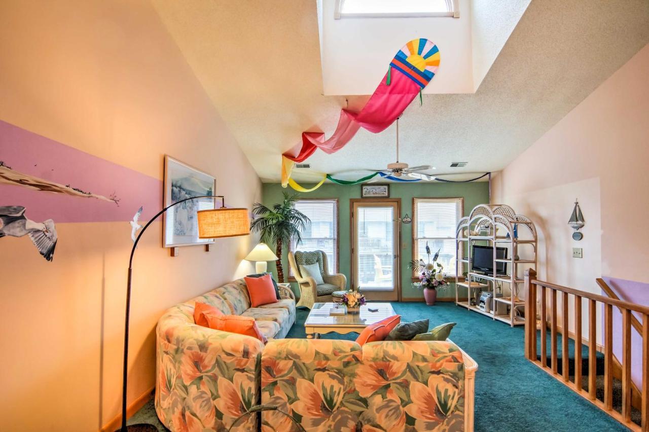 Kitty Hawk Townhome At Sea Dunes - Walk To Beach! Bagian luar foto
